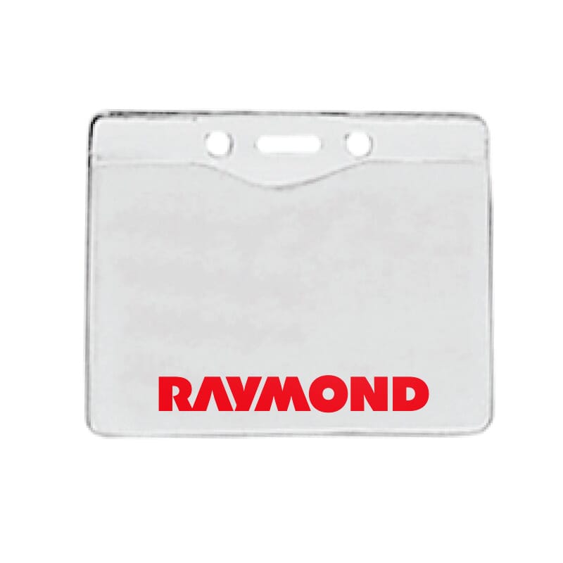 Raymond Clear Vinyl Badge Holder