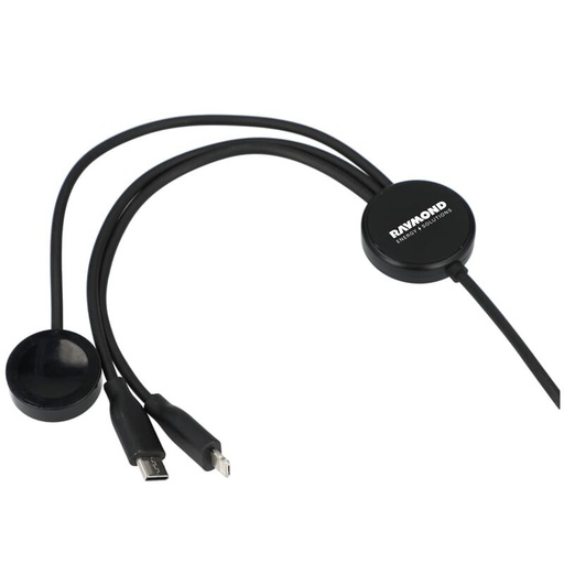 [101089322] Raymond 5-in-1 Long Charging Cable with iWatch Charger